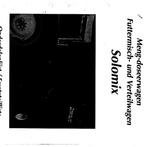 Trioliet Solomix1 800 1400 92125 1 01 Parts Manual