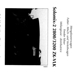 Trioliet Solomix2 2800 3200 Zk Vlk 92203 1 01 Parts Manual