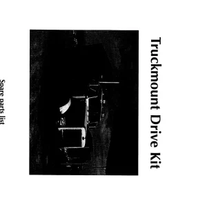 Trioliet 92205 0 01 Parts Manual