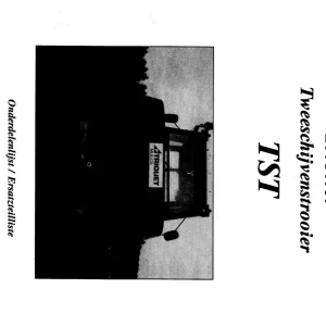 Trioliet Tst 04 92032 3 01 Parts Manual