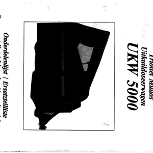 Trioliet Ukw 5000 02 92026 1 01 Parts Manual