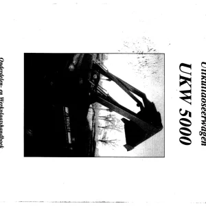 Trioliet Ukw 5000 06 92094 0 06 Parts Manual