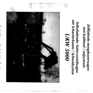 Trioliet Ukw 5000 09 92094 3 06 Parts Manual