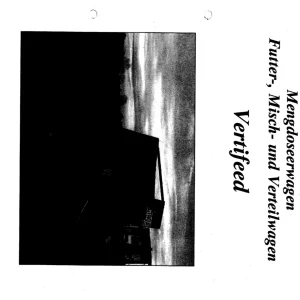 Trioliet Vertifeed 01 92124 0 01 Parts Manual