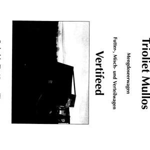 Trioliet Vertifeed 04 92124 3 01 Parts Manual