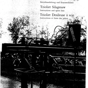 Trioliet Z135 Parts Manual