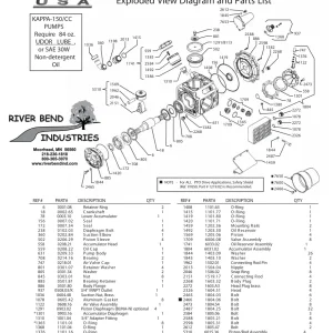 Udor Kappa 150Cc Parts Manual