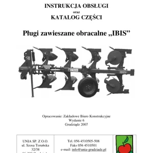 Unia Ibis 2007 Parts Manual