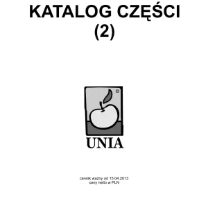 Unia General 2013 Parts Manual