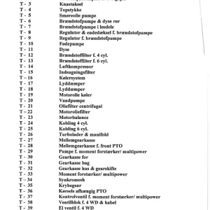 Ursus 932 934 Parts Manual