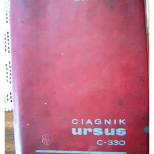 Ursus C 330 Parts Manual
