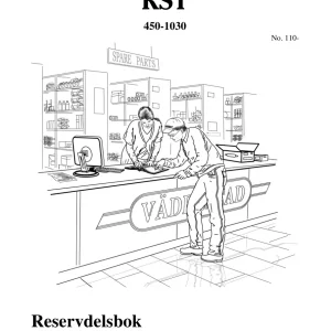 Vaderstad Rst 450 1030 2010 Parts Manual