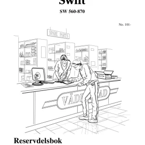 Vaderstad Swift Sw 560 870 2012 Parts Manual