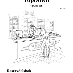 Vaderstad Topdown Td 300 900 2011 Parts Manual