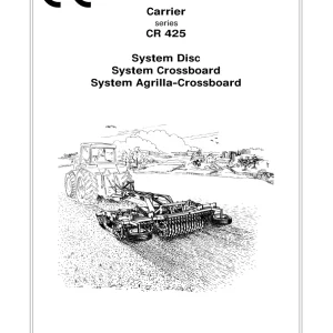 Vaderstad Cr 425 Parts Manual