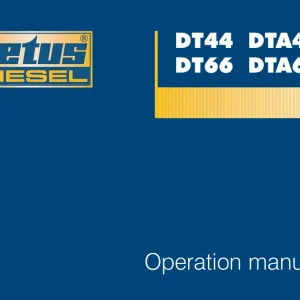 Deutz Vetus Dt44 Dta44 Dt66 Dta66 Operators Manual