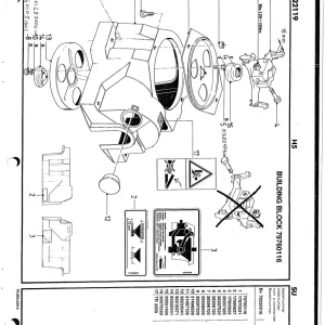 Vicon 22119 Parts Manual