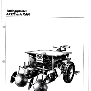 Vicon Ap275 Parts Manual