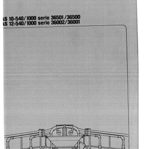 Vicon As10 540 As12 540 Parts Manual