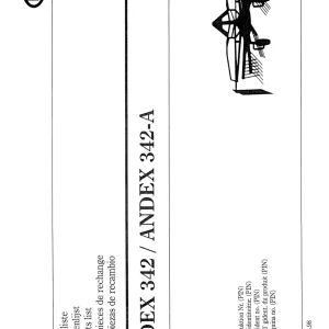 Vicon Andex 342 Parts Manual