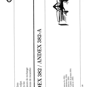 Vicon Andex 382 382A Parts Manual