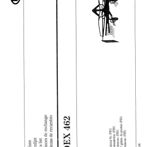 Vicon Andex 462 Parts Manual