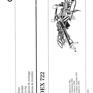 Vicon Andex 722 Parts Manual
