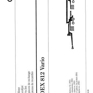 Vicon Andex 812 Parts Manual