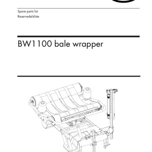 Vicon Bw1100 Parts Manual
