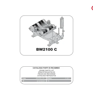 Vicon Bw2100 2011 Parts Manual