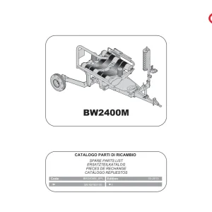 Vicon Bw2400M 2013 Parts Manual