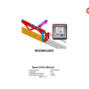 Vicon Boomguide 2010 Parts Manual