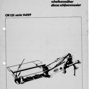 Vicon Cm135 Parts Manual