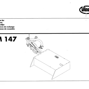 Vicon Cm147 Parts Manual