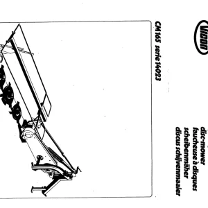 Vicon Cm165 14023 Parts Manual