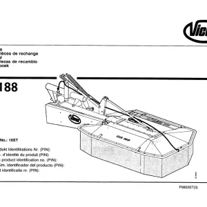 Vicon Cm188 Parts Manual