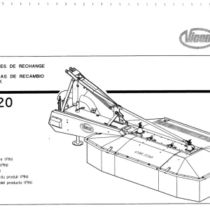 Vicon Cm220 Parts Manual