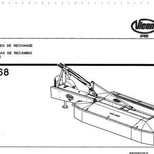 Vicon Cm268 Parts Manual
