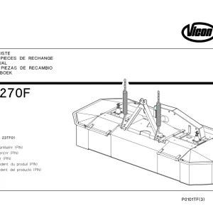 Vicon Cm270F Parts Manual