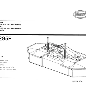 Vicon Cm295F Parts Manual