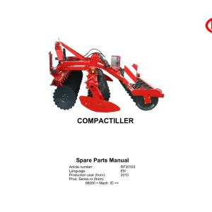 Vicon Compactiller 2010 Parts Manual