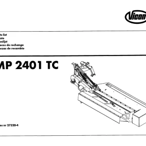 Vicon Dmp2401Tc Parts Manual
