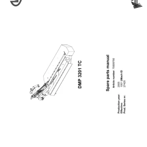 Vicon Dmp3201 Parts Manual