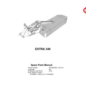 Vicon 340 2013 Parts Manual