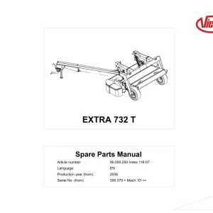 Vicon 732T 2006 Parts Manual