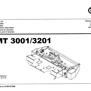 Vicon Fmt3001 Fmt3201 Parts Manual