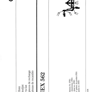 Vicon Fanex 562 Parts Manual