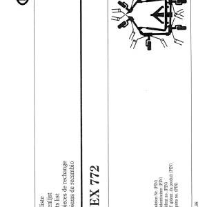 Vicon Fanex 772 Parts Manual