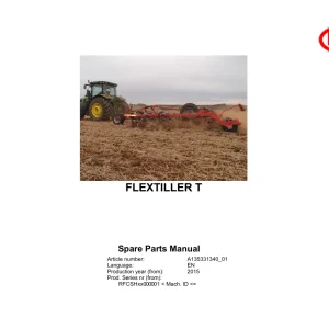 Vicon Flextiller T 2015 Parts Manual
