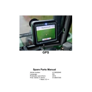 Vicon Gps 2015 Parts Manual
